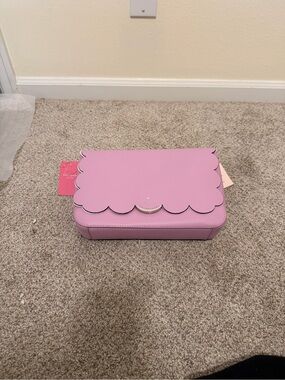 kate spade NWT Pink Scallop-Edge Shoulder Bag